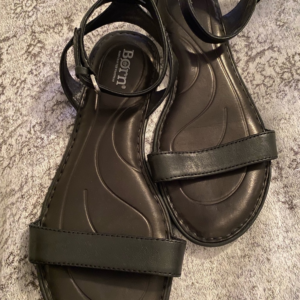 Womens Born leather sandals